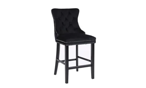 Scaun Bar KJC10177 Negru