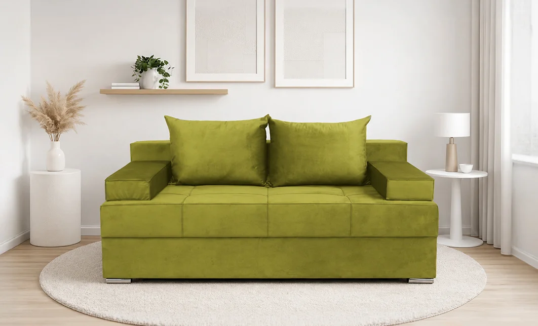 Canapea Extensibilă Venus,Verde Olive