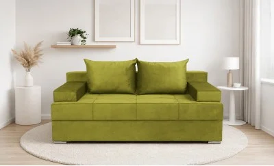 Canapea Extensibilă Venus,Verde Olive