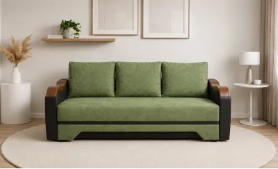 Canapea Extensibilă Bianca Bonell, Verde