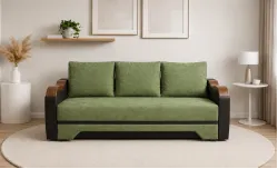 Canapea Extensibilă Bianca Memory, Verde