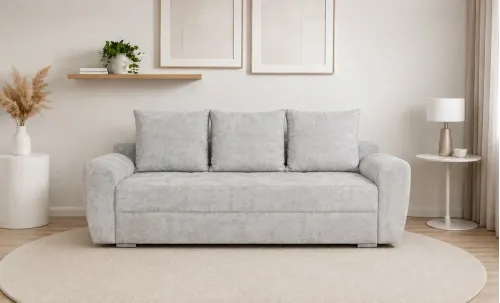 Canapea Extensibilă Lacrima Bonell Max, Gri deschis