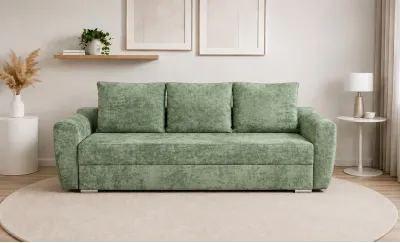 Canapea Extensibilă Lacrima Memory Mini, Verde