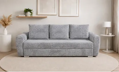 Canapea Extensibilă Lacrima Memory Max, Gri închis