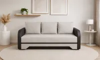 Canapea Extensibilă Corina Memory Mini, Bej inchis