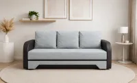 Canapea Extensibilă Corina Memory Mini, Gri albastrui