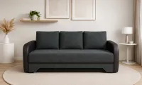 Canapea Extensibilă Corina Memory Mini, Gri închis