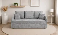 Canapea Extensibilă Adelina Memory Mini, Gri închis