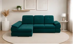Colțar Extensibil Denver 2 Verde - Vega 27 Stânga