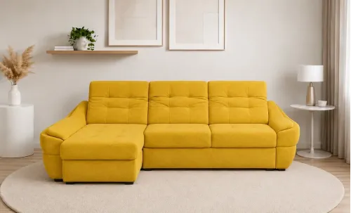 Colțar Extensibil Space Galben - Vega 13 Stânga