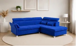 Colțar Extensibil Barry Albastru - Vega 38 Dreapta