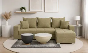 Colțar Extensibil Claudia XXS Bonell Verde Olive - Aragon 35 Interschimbabil