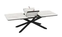 Masa Living Extensibila Mona 250 cm Alb 8