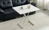 Masă Living Extensibilă KJT5401 cu Alb