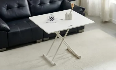 Masă Living Extensibilă KJT5401 cu Alb