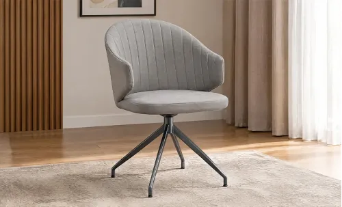 Scaun Living Rotativ CY815 Gri