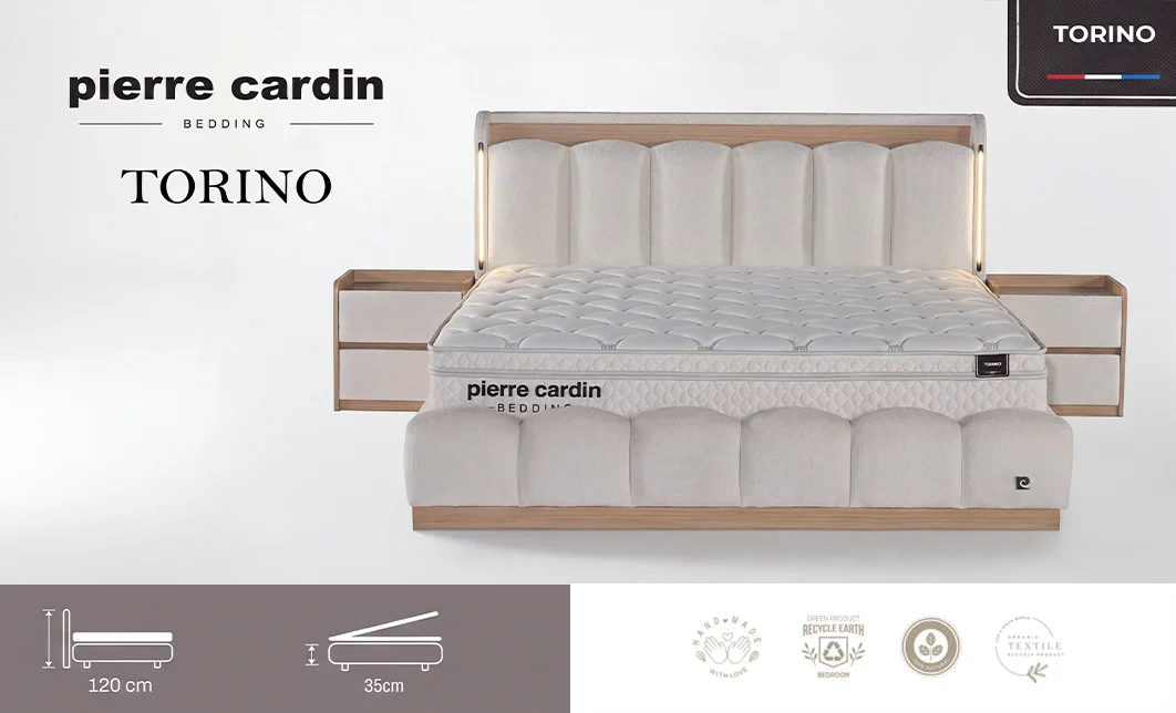  Pierre Cardin - Pat Tapițat Torino 160x200