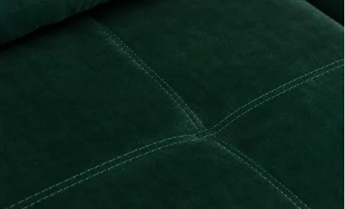 Canapea Extensibilă Confort cu Spumă HR, Verde Smarald