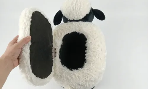 Taburet Oita KJP7030, Alb cu Negru