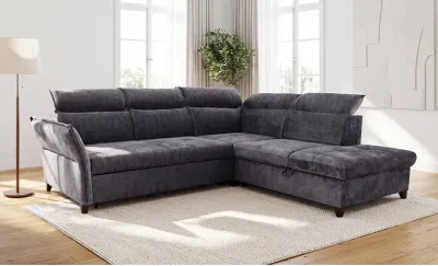 Colțar Extensibil Barry Gri - Luka 3 Dreapta