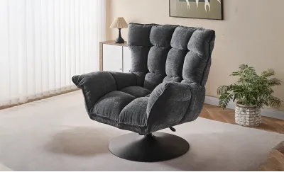 Fotoliu Rotativ KJL6396 Negru