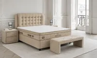 Set Pat cu Saltea si Somiera Bio Life 180x200