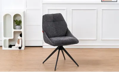 Scaun Living Rotativ DCM0109CS Gri