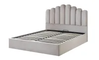 Set KJB5462 cu Saltea Bonell Aloe Vera și Somieră Rabatabilă, 160x200, Gri 3
