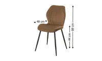 Scaun Living Tapitat KJC104 Maro 3