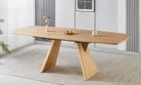 Masă Living Extensibilă DTW1002, Natur 5
