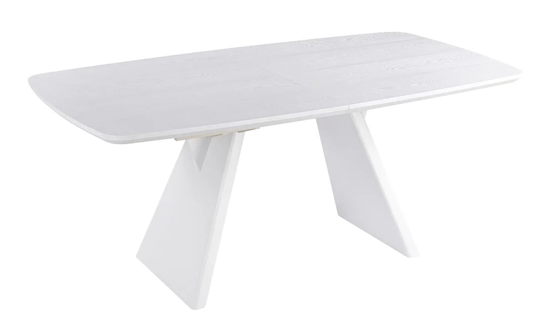 Masă Living Extensibilă DTW1002, Albă 3