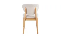 Set Masă Living Extensibilă DTW1002 Albă cu 6 Scaune DCW2703 CF Bej 5