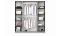 Dulap Vigo Platinum 225 Uși Glisante cu Oglindă 2