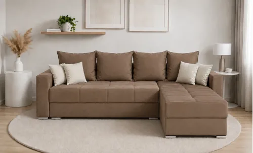 Coltar Extensibil Claudia XXL Maro Deschis