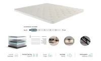 Saltea + Topper Liberta, 200x200x28cm 3