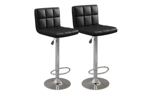 Scaun bar KJC342 Negru