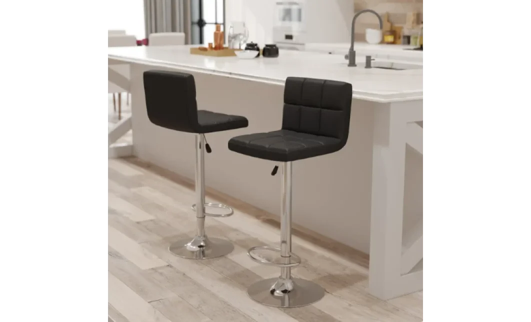 Scaun bar KJC342 Negru 2