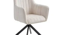 Scaun Living Tapitat KJC385 Bej 3