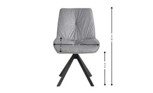 Scaun Living KJC356 Gri