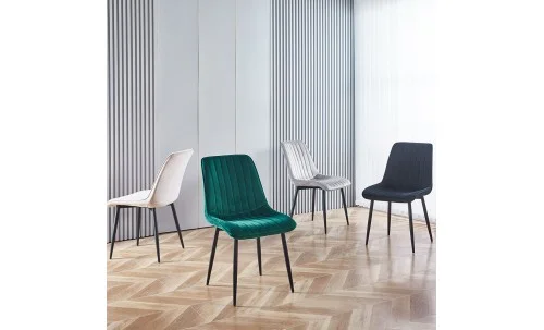 Set 2 Scaune Living Tapițate KJC176 Bej