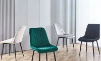 Scaun Living KJC176  Negru 4
