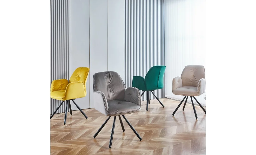 Scaun Living Rotativ KJC80 Bej 2