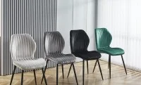 Scaun Living Tapitat KJC104 Bej 3