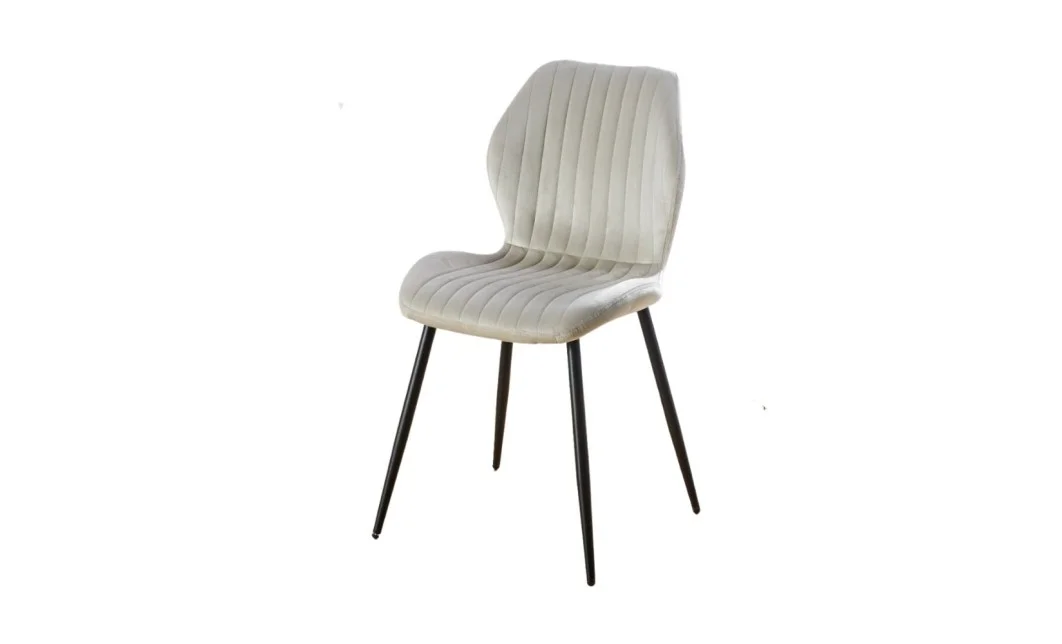 Scaun Living Tapitat KJC104 Bej 4