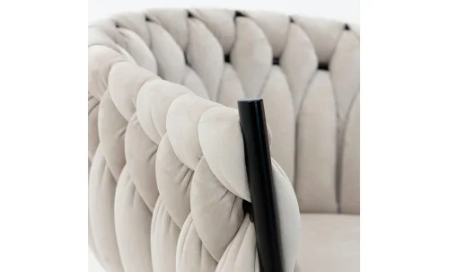 Scaun Living Tapitat KJC11 Bej