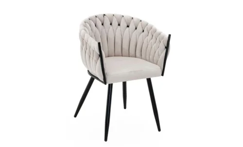 Scaun Living Tapitat KJC11 Bej