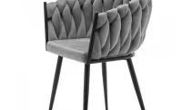 Scaun Living Tapitat KJC11 Gri 2