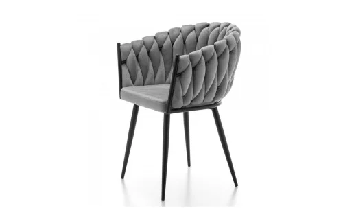 Scaun Living Tapitat KJC11 Gri
