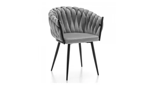 Scaun Living Tapitat KJC11 Gri