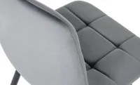 Scaun Living Tapitat KJC37 Gri 2
